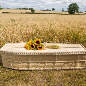 Bamboo coffins