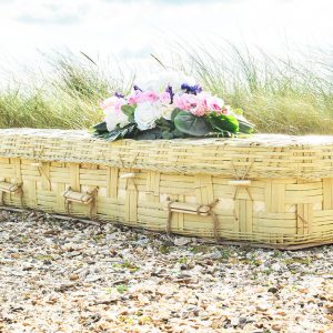 Banana leaf coffins